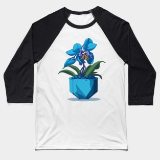 Potted Orchid Baseball T-Shirt